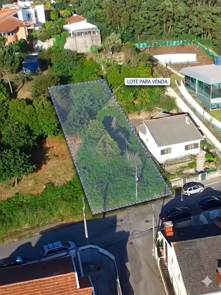 Vista do terreno — Picão, Canidelo