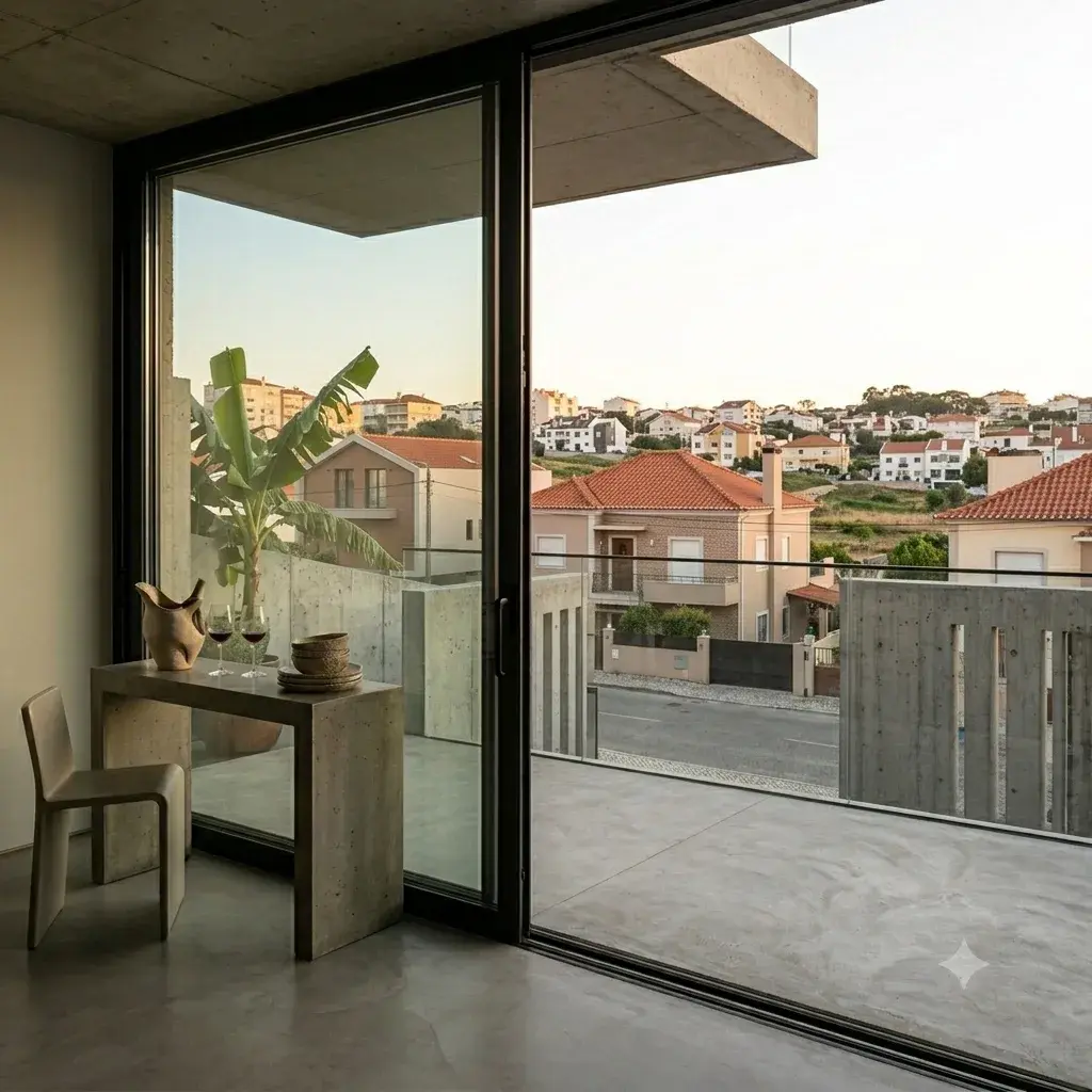 Varanda e interior — Picão, Canidelo