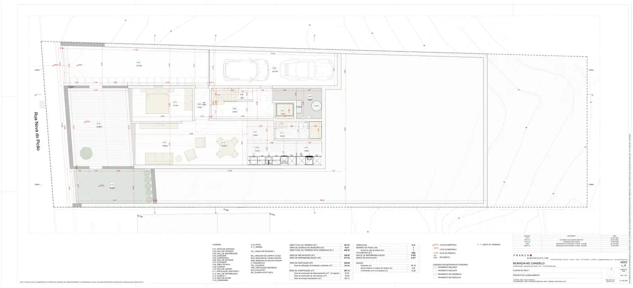 Planta piso 0 — Picão, Canidelo